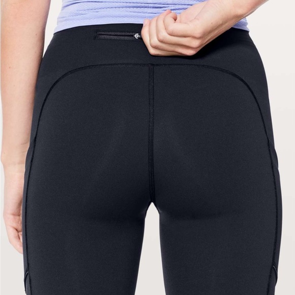 Lululemon Speed Up Crop 21” Black - Picture 3 of 11